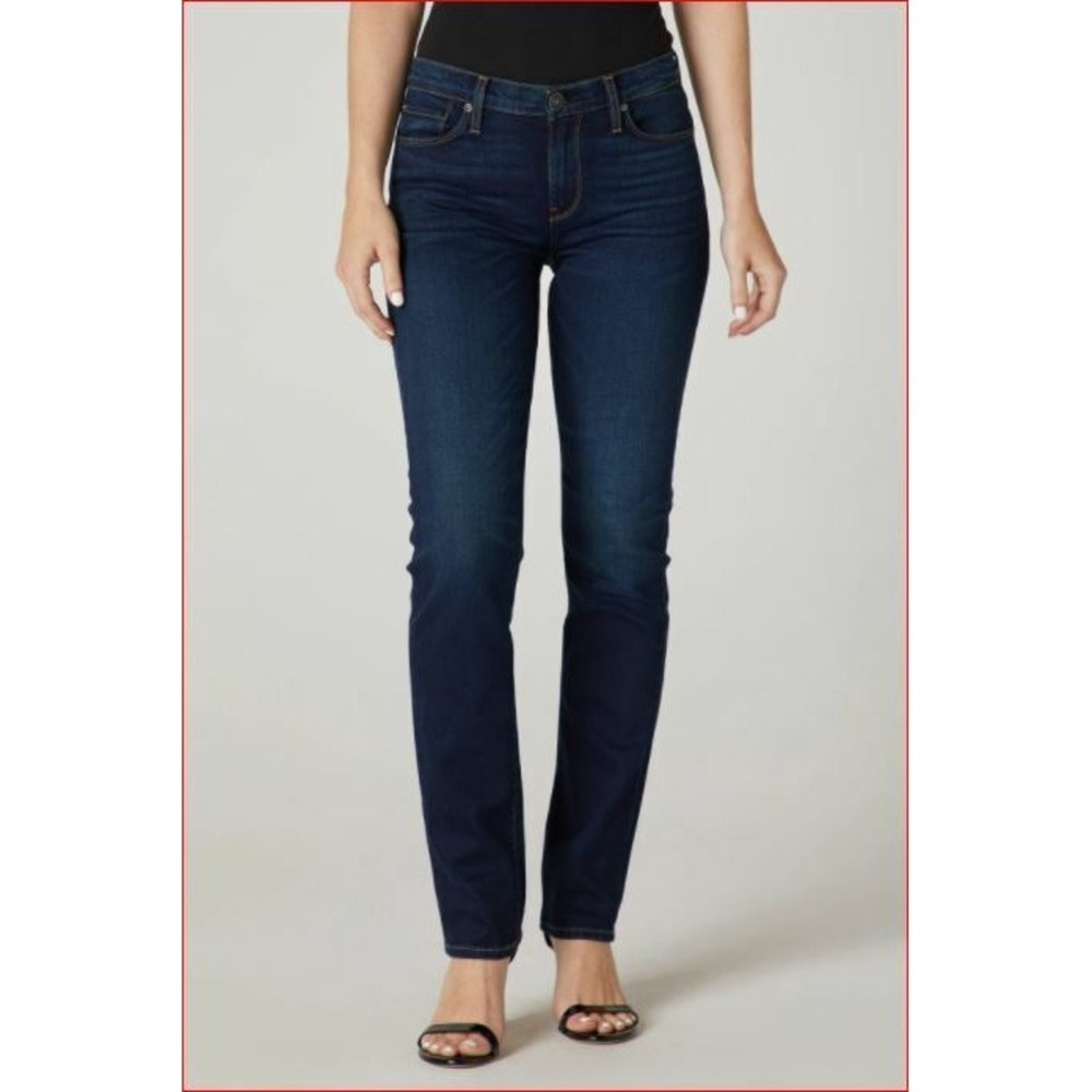 Hudson women jeans Nico midrise cigarette WM298DLQ LVCH navy 25 $195